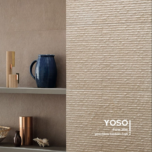 Бежевая имитация камня туалетная балкон сад Тонгтанбуян плитка на открытом воздухе ретро Древний имитационный кирпич 300x600