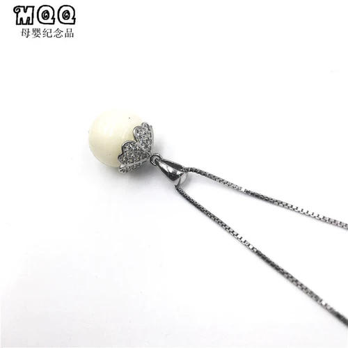 Детский сувенир, подвеска, ожерелье ручной работы, DIY, четырехлистный клевер, серебро 925 пробы, делается под заказ