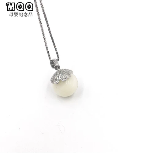 Детский сувенир, подвеска, ожерелье ручной работы, DIY, четырехлистный клевер, серебро 925 пробы, делается под заказ