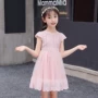 2019 cô gái mới mùa hè quần áo trẻ em quần áo trẻ em ren nước ngoài phiên bản Hàn Quốc của váy cô gái công chúa váy - Khác thời trang cho bé