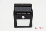 2022 New Solar Power 20 LED Motion Sensor Night Wall Light