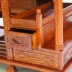 Mahogany bàn ghế trà kết hợp gỗ hồng mộc châu Phi Trung Quốc cổ gỗ Kung Fu bàn trà bàn trà bàn cà phê - Bàn trà