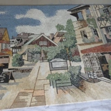 Замок, мраморная мозаика, ретро головоломка, в американском стиле