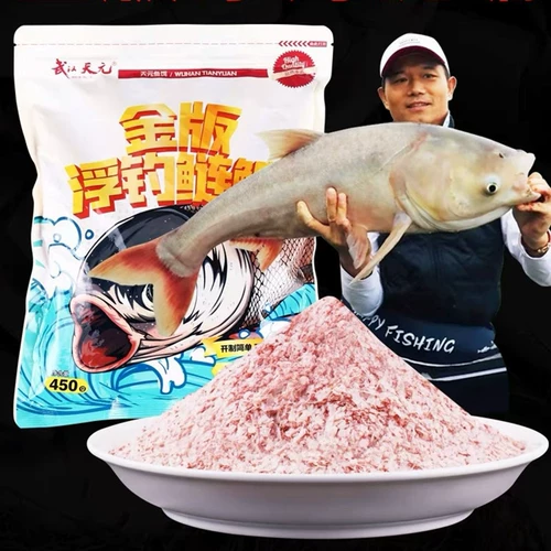 Версия Wuhan Tianyuan Gold Плавающая рыбалка 金 450G Большой голова рыба