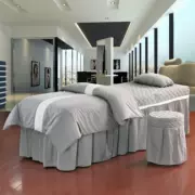 Beauty khăn trải giường gia đình bốn màu xám bạc massage bông bedspread thẩm mỹ viện vận chuyển chung - Trang bị tấm