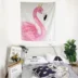 Fan Wei [nhà] Bắc Âu Flamingo ins nền vải tường bao che treo thảm trang trí treo vải trang trí B & B - Tapestry Tapestry