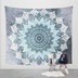 Fan Wei Ấn Độ Mandala thu tiền treo thảm thêu vải tấm thảm nền yoga kích thước chăn 148 * 200cm - Tapestry thảm treo tường vintage Tapestry