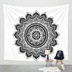 Fan Wei Ấn Độ Mandala thu tiền treo thảm thêu vải tấm thảm nền yoga kích thước chăn 148 * 200cm - Tapestry thảm treo tường vintage Tapestry