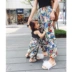LUSON mẹ cha mẹ và con sóc bay quần nữ bé mùa hè 2018 triều mới mẹ ăn mặc giản dị hậu cung quần