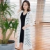 Áo len dệt kim nữ dài 2019 áo len nữ mùa xuân mới mùa xuân và mùa thu buông lơi phần mỏng phiên bản Hàn Quốc bên ngoài - Cardigan