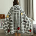 Mùa thu và mùa đông flannel dày chăn khăn choàng áo choàng với áo lười biếng chăn mền văn phòng chăn con ngủ trưa chăn giải trí - Ném / Chăn chăn nỉ mùa đông Ném / Chăn