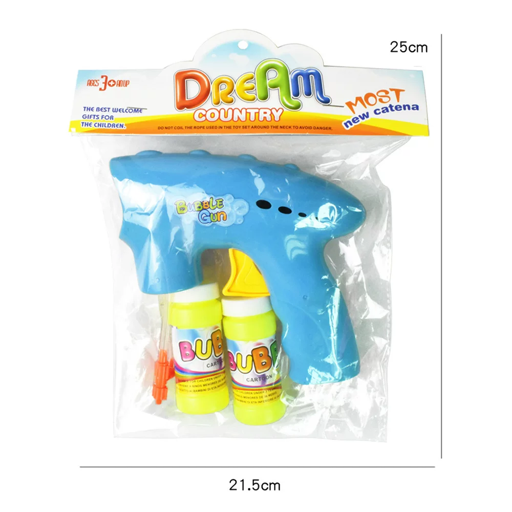 Bubble gun large size electric dolphin bubble gun lighting m