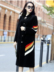 Haining lông trên đầu gối đoạn dài kích thước lớn rút tủ cừu cắt coat ladies cầu vồng phần cổ áo jacket chống mùa giải phóng mặt bằng áo da lót lông Faux Fur