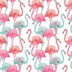 Flamingo nôn nao INS nền vải trang trí vải phòng cạnh giường tấm thảm Bắc Âu phong cách flannel hỗ trợ tùy chỉnh Tapestry