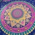 Tấm thảm Bắc Âu ins ấn độ mandala vòng phòng ngủ phòng khách nền vải treo vải nghệ thuật nhiếp ảnh vải trang trí Tapestry