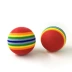 Stripe Super Q Pet Dog Ball Rainbow Ball Rainbow Cat Toy Dog Ball Stripe - Mèo / Chó Đồ chơi Mèo / Chó Đồ chơi