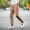 Quần linen mùa hè quần nam phong cách Trung Quốc quần dài nam mỏng phần Đèn lồng quần cotton lanh quần harem lỏng - Quần Harem