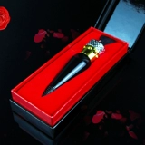 Черная трубка Кристиан Лубутин подлинный CL CL -помад