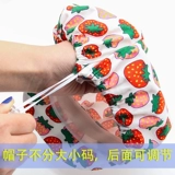 Печать кухонная шапка самка с регулируемым размером с крупный размер