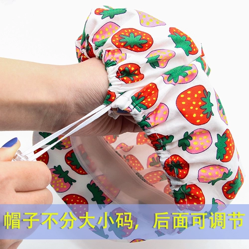 Печать кухонная шапка самка с регулируемым размером с крупный размер