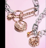 Pandora, булавка, иголка, браслет, серебро 925 пробы