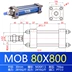 Xi lanh thủy lực nhẹ tùy chỉnh 
            / xi lanh thủy lực thanh giằng MOB80X50 / 100/150/200/300/500 xi lanh thuy luc iso kích thước xi lanh thủy lực 