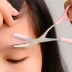 Hàn Quốc kéo lông mày với lược chải lông mày nhỏ trang điểm cắt lông mày dao Nhật Bản người mới tập lông mày bộ công cụ - Các công cụ làm đẹp khác