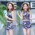 Áo tắm nữ bảo thủ chia hai mảnh sinh viên Hàn Quốc nhỏ hương thơm che bụng ngực nhỏ thu thập bãi biển áo tắm 	mẫu áo tắm 2 mảnh	 Bộ đồ bơi hai mảnh