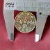 Cộng hòa Trung Quốc, đồng tiền kỷ niệm sáng lập, đồng xu An Huy, đồng 19 sao, patina cũ, tiền xu cổ, tiền xu, đồng đặc biệt Tiền ghi chú