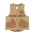 Kurokawa tự chế túi lớn săn chiến thuật vest công cụ retro màu sắc phù hợp với săn áo công suất lớn - Dệt kim Vest