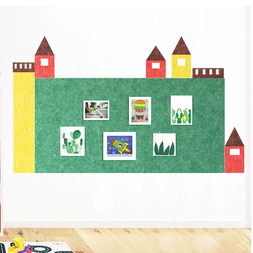 Детский сад тема настенная кольцо столичная касленная доска для платы Прогрессивная культурная стена пластырь платы Bulletin Board Foine Wall Patch Patch