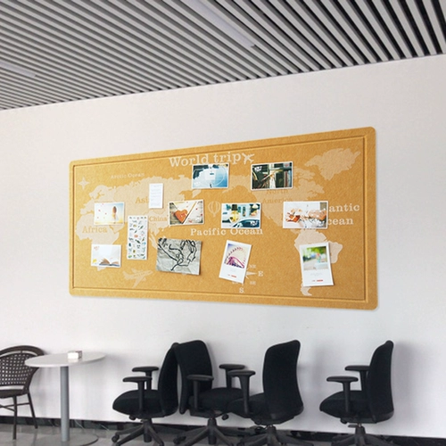 Трехмерная декоративная северная карта головоломка головоломка за головоломка из пробки из флома -стена наклеивание Photo Wall Office Cultural Wall стена