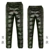 Под минус 40 градусов в северо -восточных брюках, мужчинах и женщинах, холодные и теплые хлопковые штаны Moche Xuexiang Туристическое оборудование