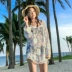 Bikini ba mảnh áo tắm nữ Hàn Quốc gợi cảm áo ngực nhỏ trong suốt thu thập kỳ nghỉ giảm béo bụng nóng mùa xuân - Bikinis