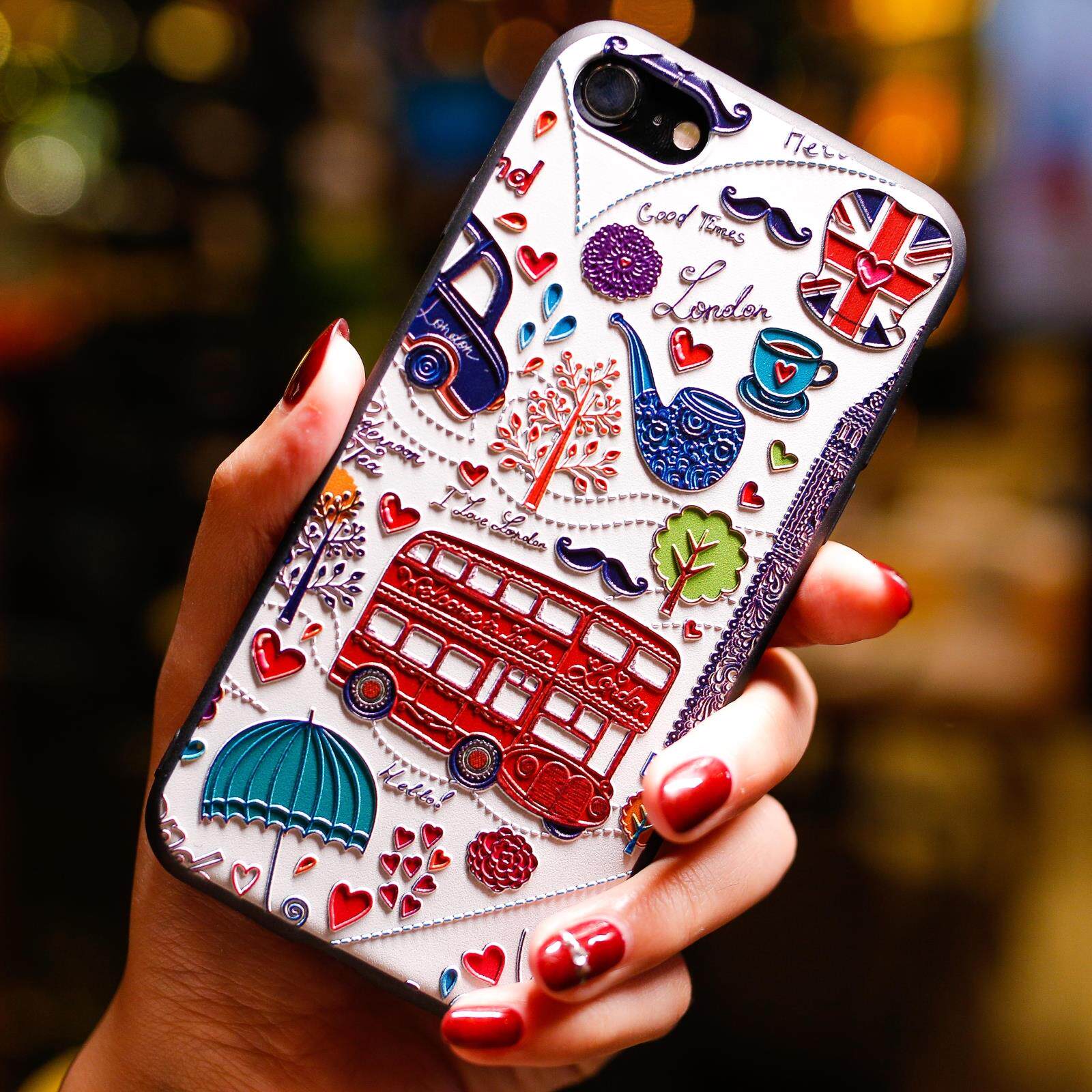 time文化创意 iphone7/6浮雕手机壳优惠券