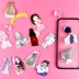 Acrylic Nhật Bản và Hàn Quốc phim hoạt hình phong cách Harajuku vỏ điện thoại di động dễ thương vá vòng chìa khóa nam châm Sen trâm DIY tùy chỉnh Trâm cài