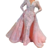 2021 Сексуальное розовое платье для вечеринки с блестками с турнирным розовым платьем