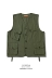 Mùa hè Nhật Bản Ami 咔叽 vest nam thương hiệu thủy triều Mỹ retro hip hop nhiều túi áo khoác không tay - Dệt kim Vest