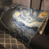 Van Gogh Sơn Dầu Loạt Sofa Chăn Tấm Thảm Đầy Sao Đêm Nghệ Thuật Chăn Trang Trí Chăn Giải Trí Chăn Sao Ins Retro Tapestry