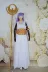 Cho thuê quần áo COS COSPLAY váy trắng nữ anime hoạt hình trò chơi Saint Seiya Athena đạo cụ vũ khí - Cosplay