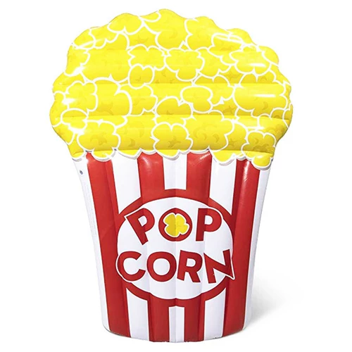 Вода надувная игрушечная раковина плавучий ряд Новый моделирование попкорна плавающая кровать плавающая кровать