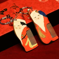 Chinese handicrafts souvenir style gift Folk craft comb