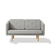 Đơn giản art căn hộ nhỏ Morgensen đơn giản cá tính sofa nhỏ sofa đôi cổ điển sáng tạo đồ nội thất thiết kế sofa Đồ nội thất thiết kế