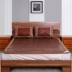 Giường mùa hè thảm carbon mạt chược 1,8 m giường đôi 1,5 m giường 1,2 m ký túc xá sinh viên thảm tre - Thảm mùa hè