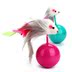 Mèo đồ chơi tumbler chuột lông sang trọng vui cát bóng pet dog cat kitten tương tác đồ chơi giáo dục làm đồ chơi cho chó Mèo / Chó Đồ chơi