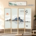Phong cách Trung Quốc hiện đại bằng gỗ rắn có thể gập lại màn hình chính di động vách ngăn phòng khách phòng ngủ nghiên cứu khách sạn văn phòng khách sạn Màn hình / Cửa sổ