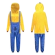 Mùa thu và mùa đông trẻ em flannel nhỏ phim hoạt hình màu vàng hoạt hình đồ ngủ bé trai và bé gái trang phục lông cừu san hô bo cotton ngộ nghinh cho ca nha Cha mẹ và con