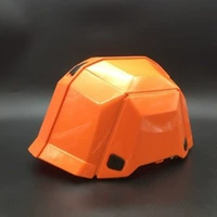Складной оранжевый шлем