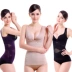 Quần lót bụng eo sau sinh sửa chữa corset trên cơ thể hình vest eo con dấu nhựa giảm béo băng lụa tòa án