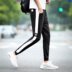 Chín quần nam lỏng 2017 mùa hè và mùa thu Harajuku bf gió quần thể thao giản dị sinh viên Wei quần chân quần harem triều quần dài nam Quần Harem